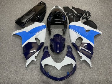 1998-2003 Gloss White and Blue TL1000R Fairings