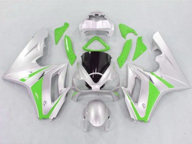 2006-2008 Green and Silver Daytona 675 Fairings