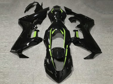 2017-2023 Gloss Black & Lime Green Lining CBR1000RR Fairings